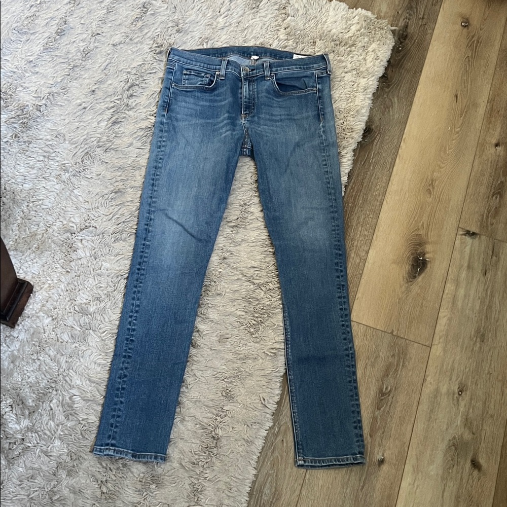 🛑 1 hour sale. rag & bone, size 30, Slim Fit Blue Jeans